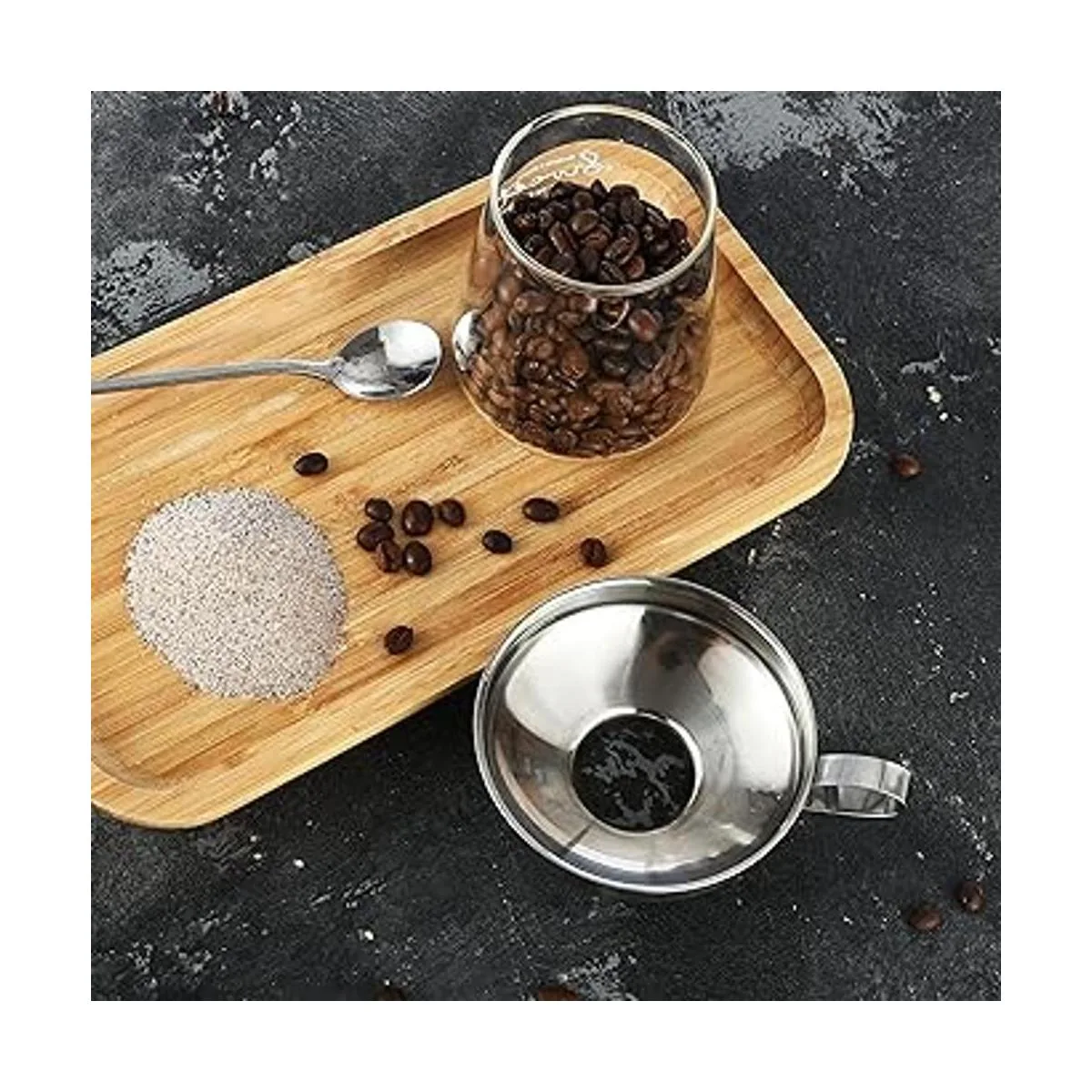 Delove Embudo de conservas con colador para tarros Mason_3