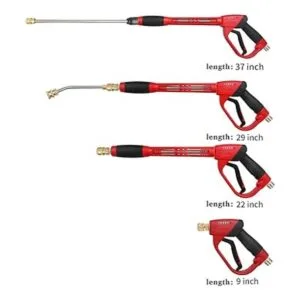 CHAVOR Pistola de lavado a presión mejorada con varilla de_2