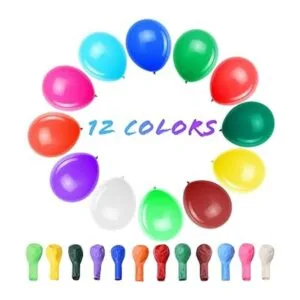 Tamodan Globos gruesos 120 globos de varios colores_2