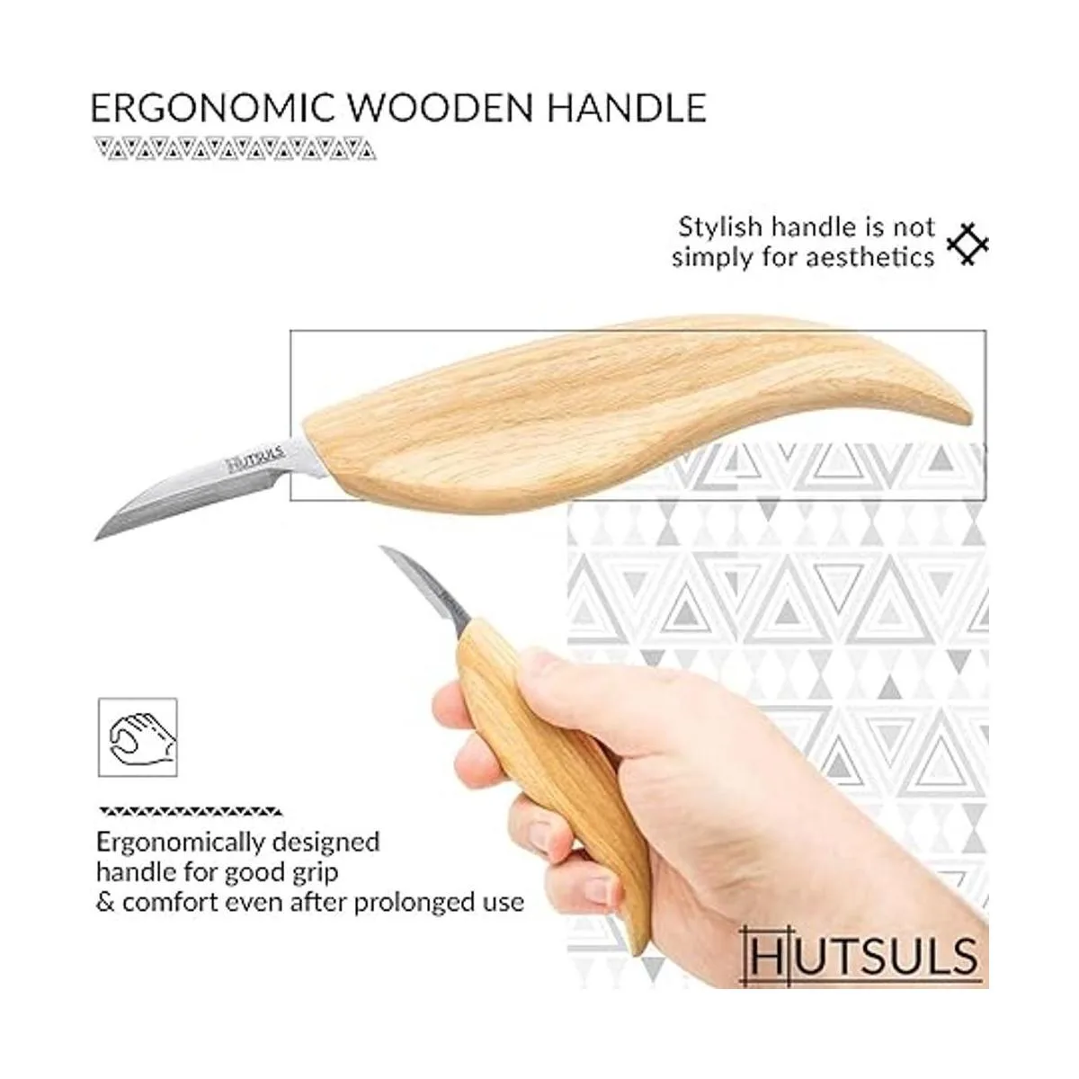 HUTSULS Cuchillo para tallar virutas de madera de 6.1_3