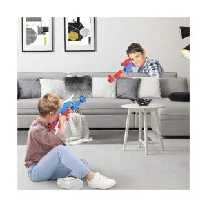 SpringFlower Juguete de juego de disparos para niños de 5_4