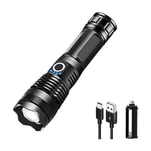 Linterna táctica recargable de 5000 lúmenes XHP50 LED_1