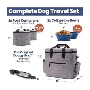 Dog Travel Bag for SuppliesAirline Approved Pet Travel_4