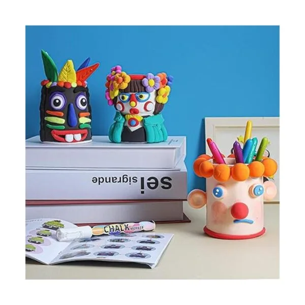 Kit de arcilla de modelado 50 colores de arcilla mágica_5