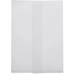 Paquete de 100 chaquetas de vitela para invitaciones de 5