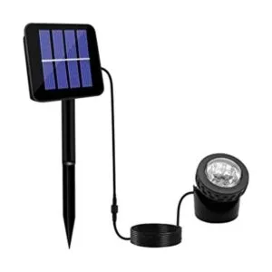 Focos solares para exteriores luz LED impermeable para