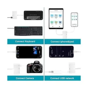 Adaptador de cámara USB 3 en 1 compatible con unidad_5