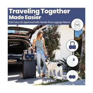 Dog Travel Bag for SuppliesAirline Approved Pet Travel_6