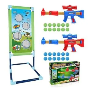 SpringFlower Juguete de juego de disparos para niños de 5_6