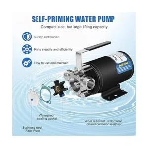 Bomba de agua de 12 V FLOWPAC Bomba de transferencia de