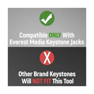 EMS easyJACK CAT6 Kit Herramienta de terminación de_5