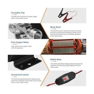 Bomba de agua de 12 V FLOWPAC Bomba de transferencia de