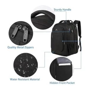 Mochila para la escuela mochila universitaria expandible_6