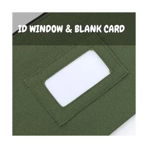 Bolsa de herramientas de lona con ventana de