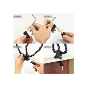 Ayudando a soldar manos herramienta de soldadura de