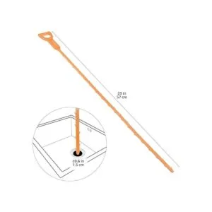 Serpiente de fontanería 19.6 pulgadas paquete de 12_5