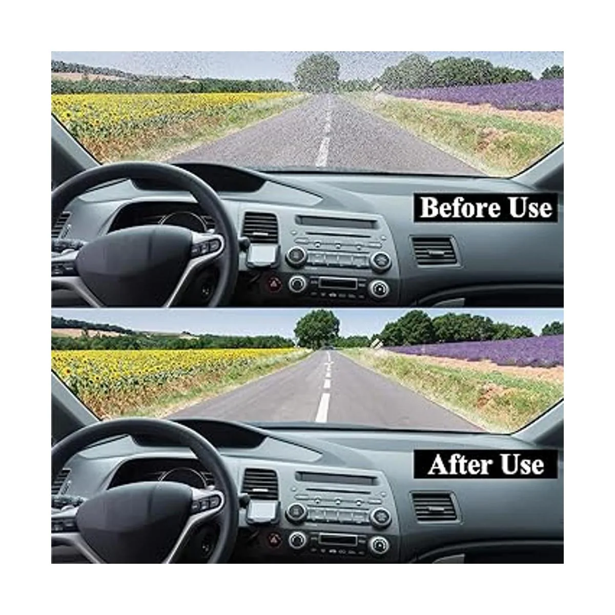 Boao 100 tabletas de limpieza concentradas de vidrio para_2