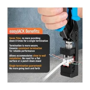 EMS easyJACK CAT6 Kit Herramienta de terminación de_4