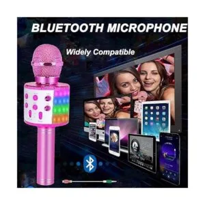 Micrófono de karaoke para niños y adultos; juguetes para_2