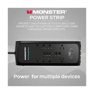Monster Protector de sobretensiones con puertos USB