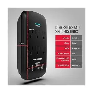 Monster Protector de sobretensiones de alimentación para_6