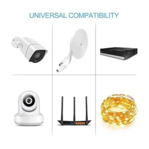 Paquete de 3 cables de extensión de alimentación CC de 25