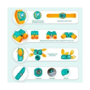 AOKIWO Juego de tienda de campaña para niños 45