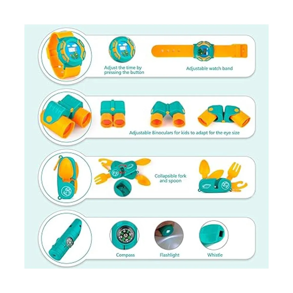 AOKIWO Juego de tienda de campaña para niños 45