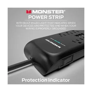 Monster Protector de sobretensiones con puertos USB