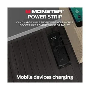 Monster Protector de sobretensiones con puertos USB
