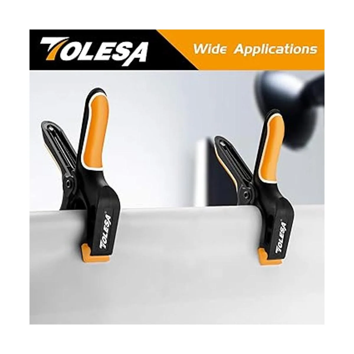 TOLESA Abrazaderas de resorte de 7 pulgadas Potente Fuerza_6