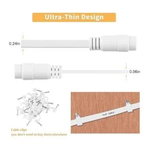 Paquete de 3 cables de extensión de alimentación CC de 25