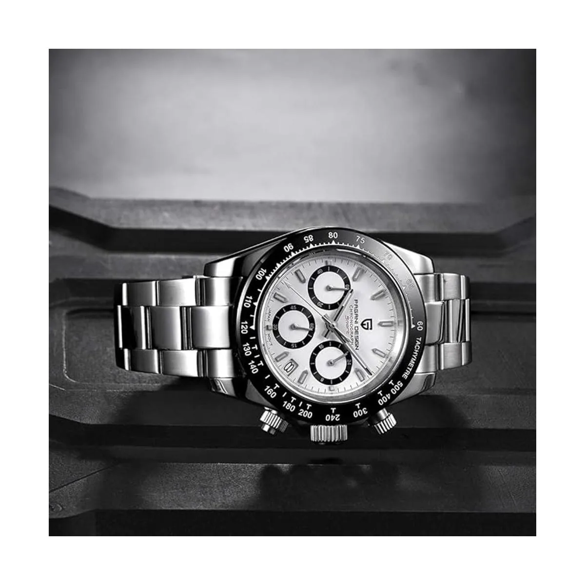 Pagani Design Daytona Homage Reloj de pulsera de cuarzo_5