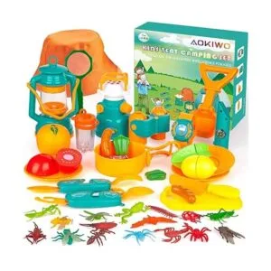 AOKIWO Juego de tienda de campaña para niños 45
