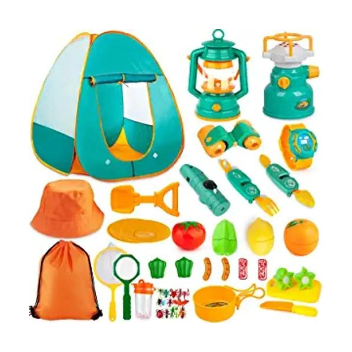 AOKIWO Juego de tienda de campaña para niños 45