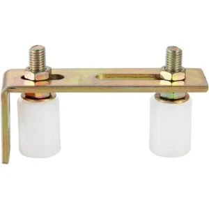 Skelang Rodillo guía de puerta deslizante con soporte de