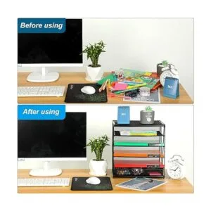 Samstar Organizador de bandeja de cartas organizador de