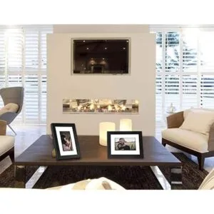 5x7 Black Picture Frames Nature Solid Wood 2 Pack for Wall