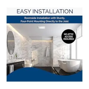 BroanNuTone AER110LTK Ventilador de baño mediano blanco_6