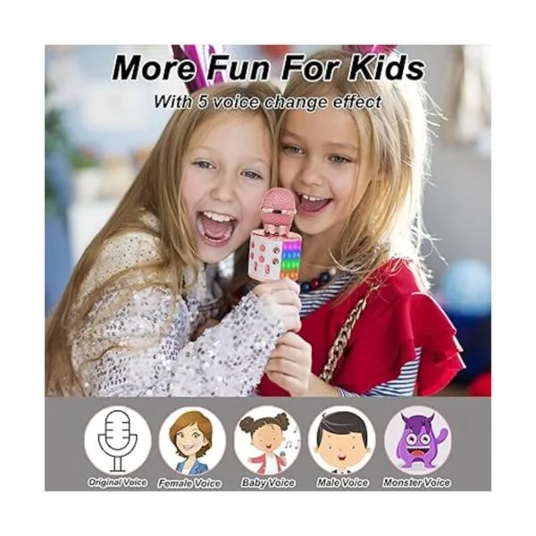 Micrófono de karaoke para niños y adultos; regalos de