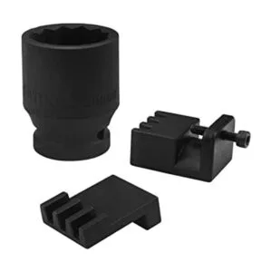 Bolaxin Herramienta de bloqueo de volante con llave de_1