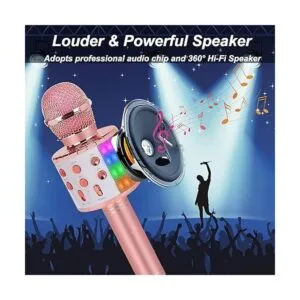 Micrófono de karaoke para niños y adultos; regalos de