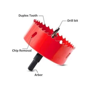 Hordion Sierra perforadora bimetálica de 3.543 in3 12