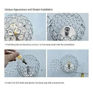 Floodoor Lámpara de mesa de cristal lámpara decorativa de_3