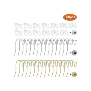 Juego de pendientes de 600 piezas 300 ganchos franceses