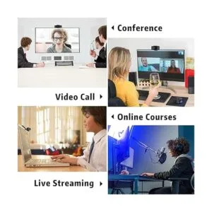 Cámara web HD de 1080P con micrófono cámara web Septekon_2