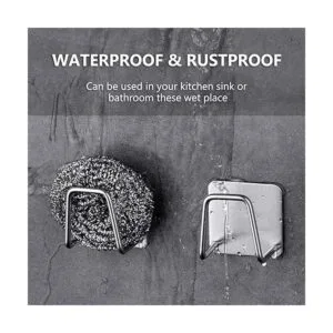 ESINAM 2 soportes de esponja para fregadero de cocina