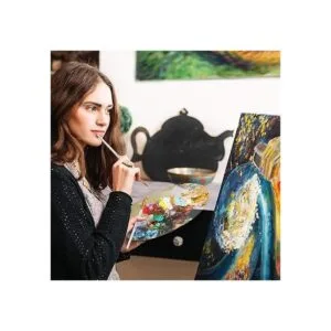 DUGATO Paleta de pintura acrílica de 2 piezas de 11.8 x