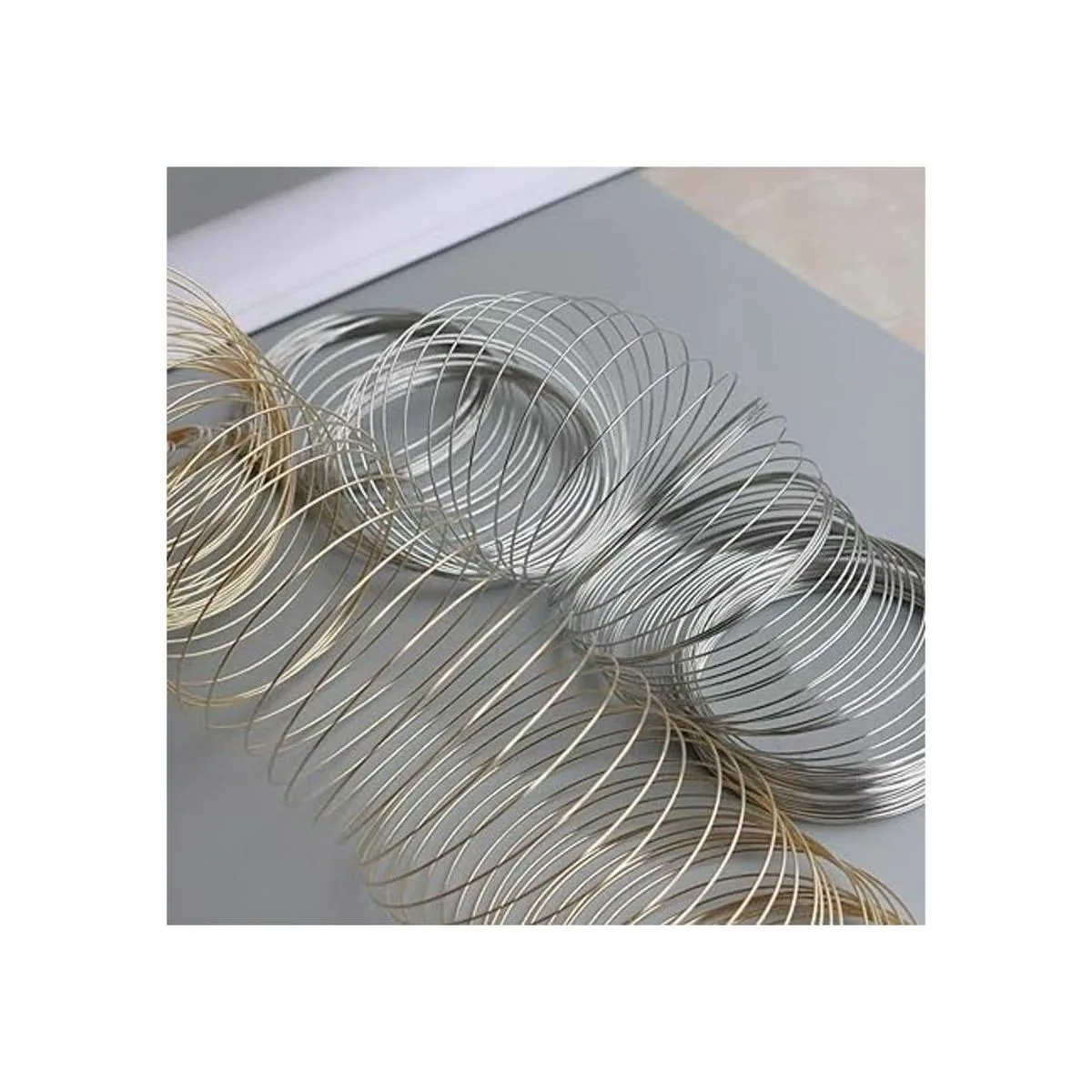 400 bucles de joyería alambre de memoria alambre de