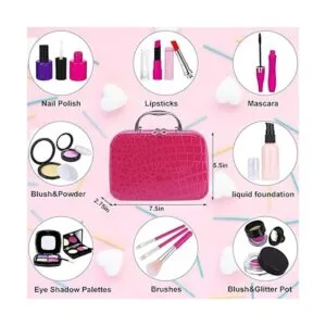 Tepsmigo Kit de maquillaje de simulación para niñas juego_3